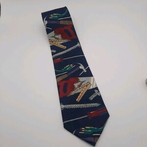 Home Improvement Tool Time Tim Allen Neck Tie Father's Day Novelty